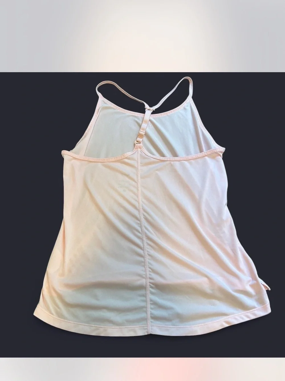 Nike Dri-FIT Pink Strappy Racerback Workout Tank Top Size M NWOT